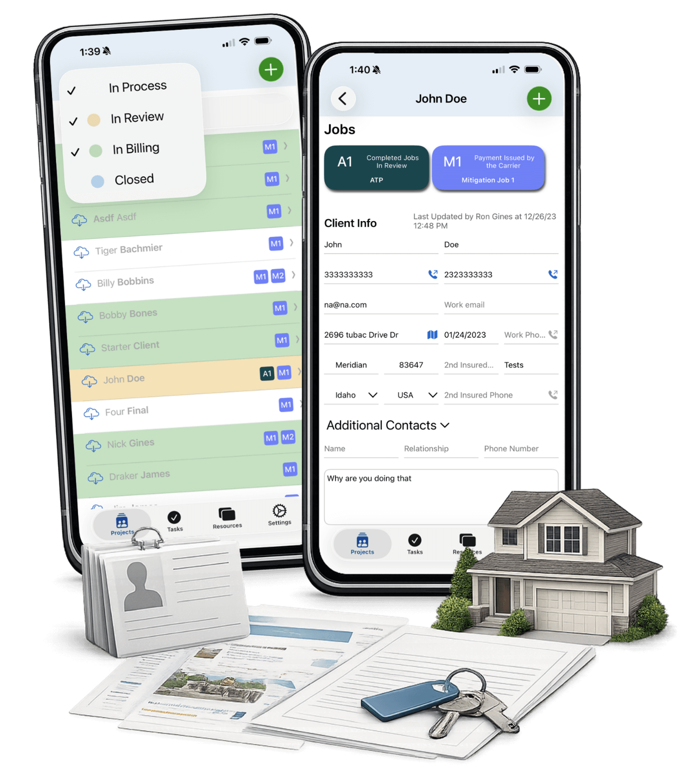 Field Documentation Job Scope for Mitigation Businesses